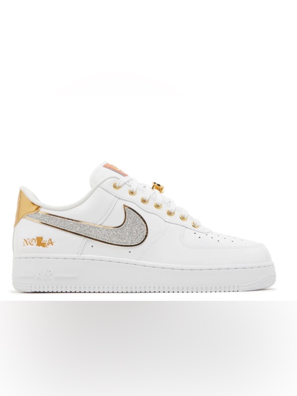 Nike Air Force 1 Low NOLA sneakers, released in 2022